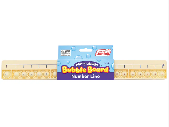 Number Line Bubble Board