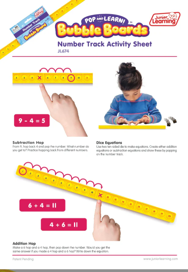 Number Track Bubble Board - Image 4