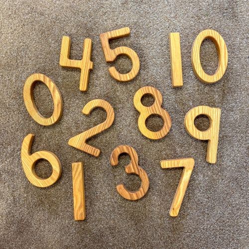 Numbers 0-10 Loose Parts Set by Naturally Inspired Play - Image 2