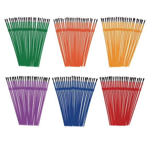 Nylon Watercolor Brushes 144Pc - Image 3