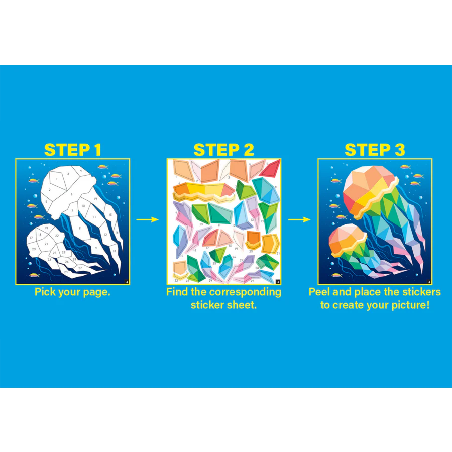 Ocean Life Modern Mosaics Stick to the Numbers - Image 3