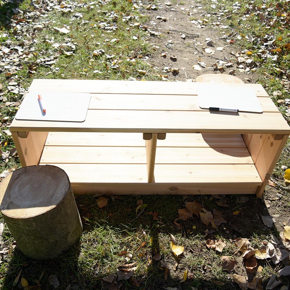Outdoor Bench with Storage by Naturally Inspired Play - Image 5