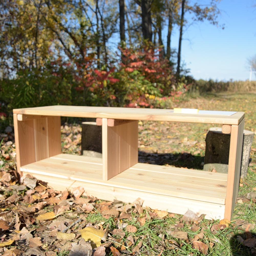 Outdoor Bench with Storage by Naturally Inspired Play - Image 6