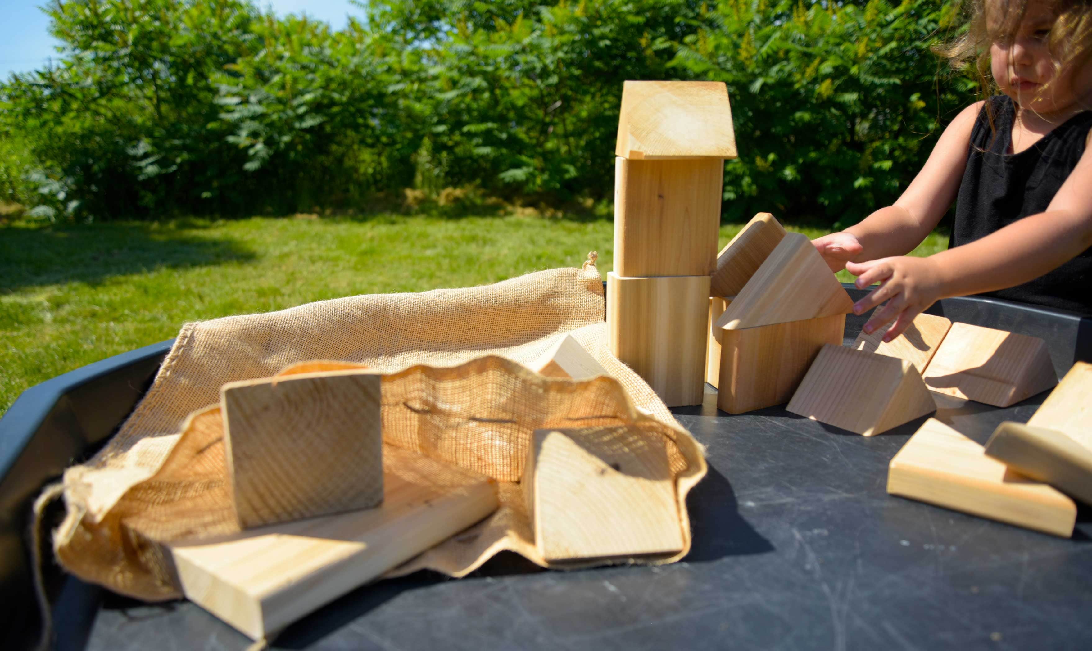 Outdoor Blocks in a Bag by Naturally Inspired Play - Image 3