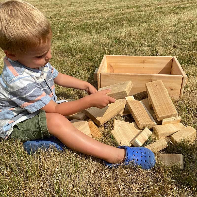 Outdoor Blocks in a Box by Naturally Inspired Play - Image 3