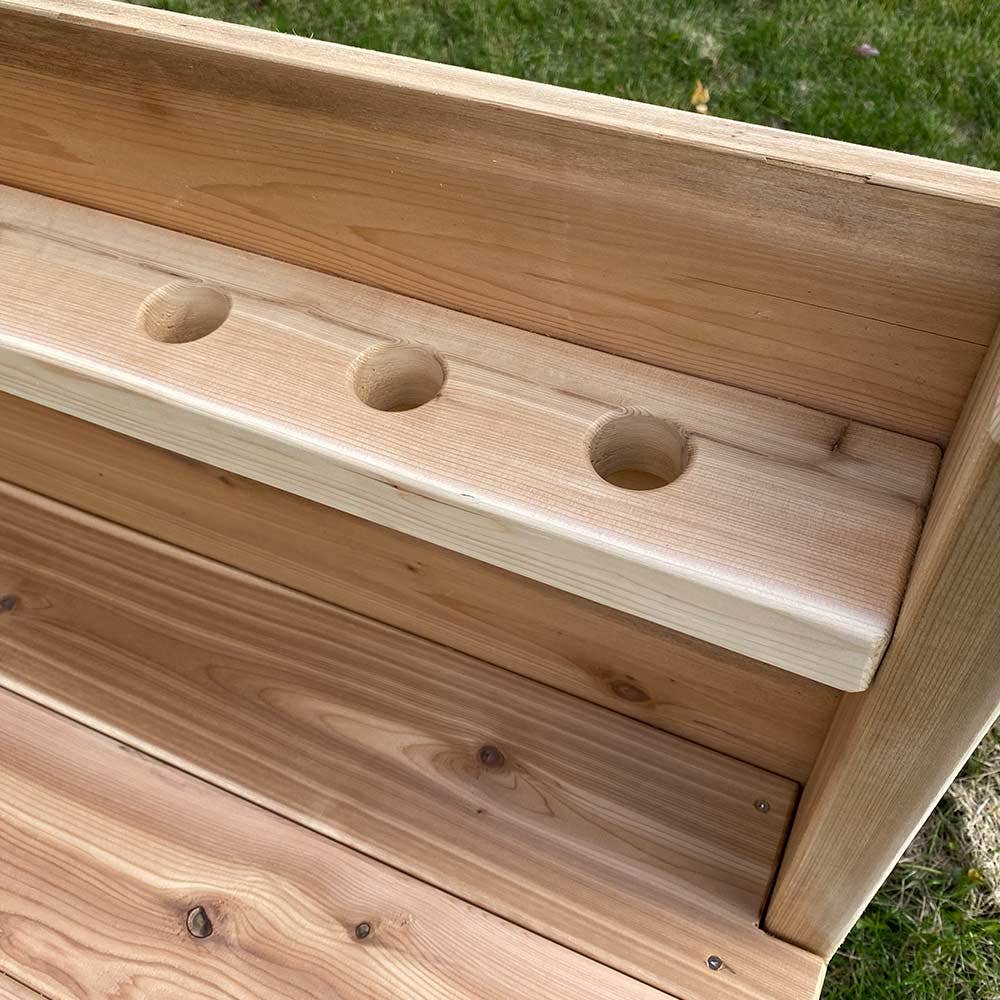 Outdoor Preschool Mud Kitchen Fullback by Naturally Inspired Play - Image 3
