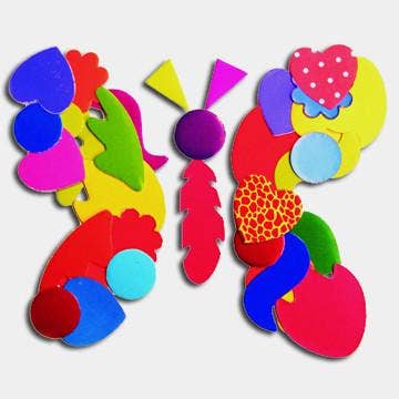 Paper Popz Colours and Patterns Pasting Pieces 1500 pieces - Image 3