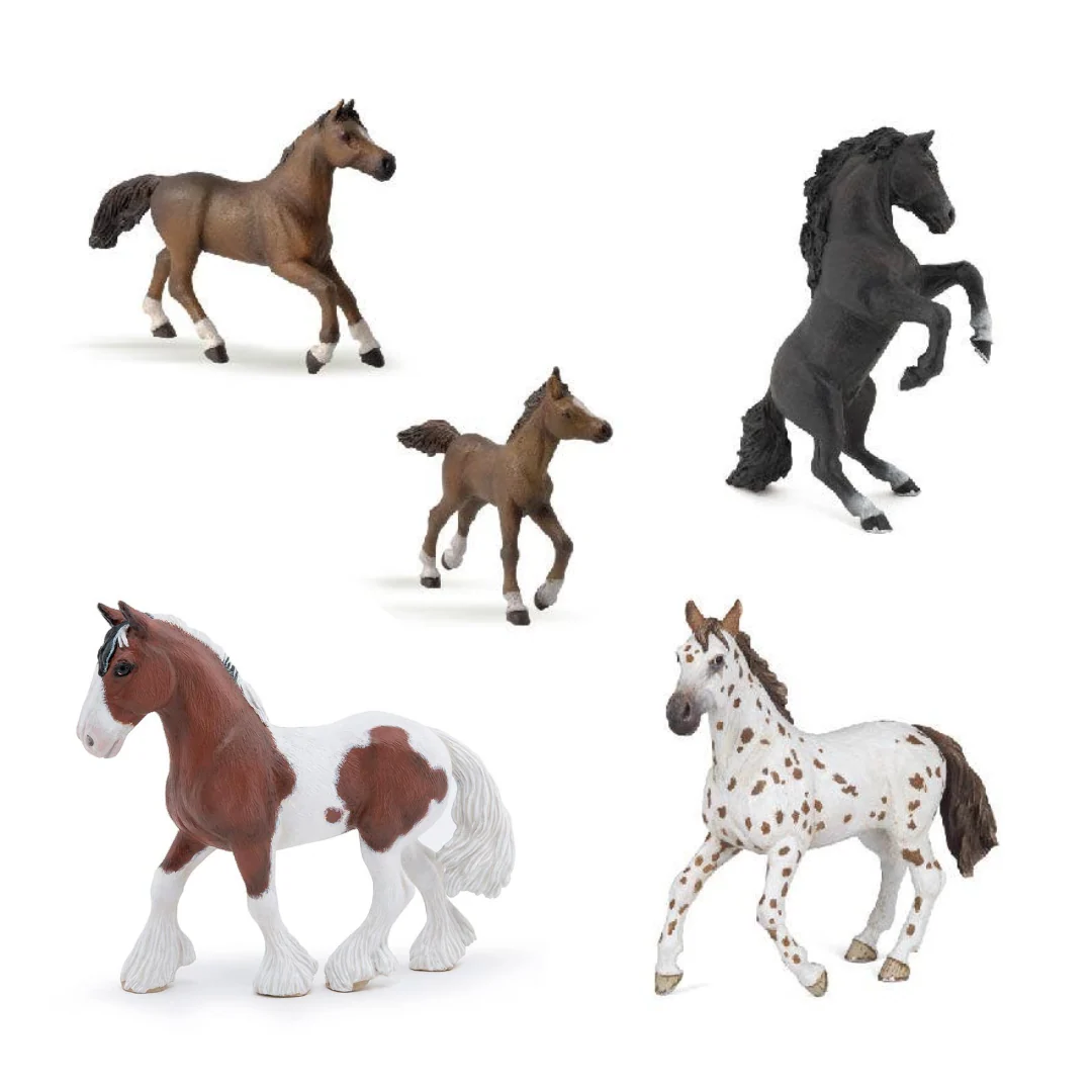 Papo Horses Set 3 5 figures