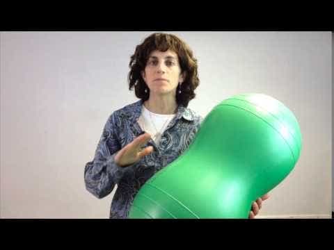 Peanut Ball Exercise Chair