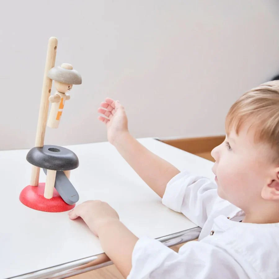 Plan Toys Jumping Acrobat - Image 2