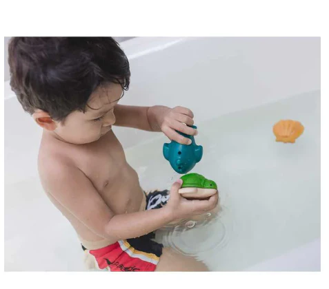 Plan Toys Sea Life Bath Set - Image 2