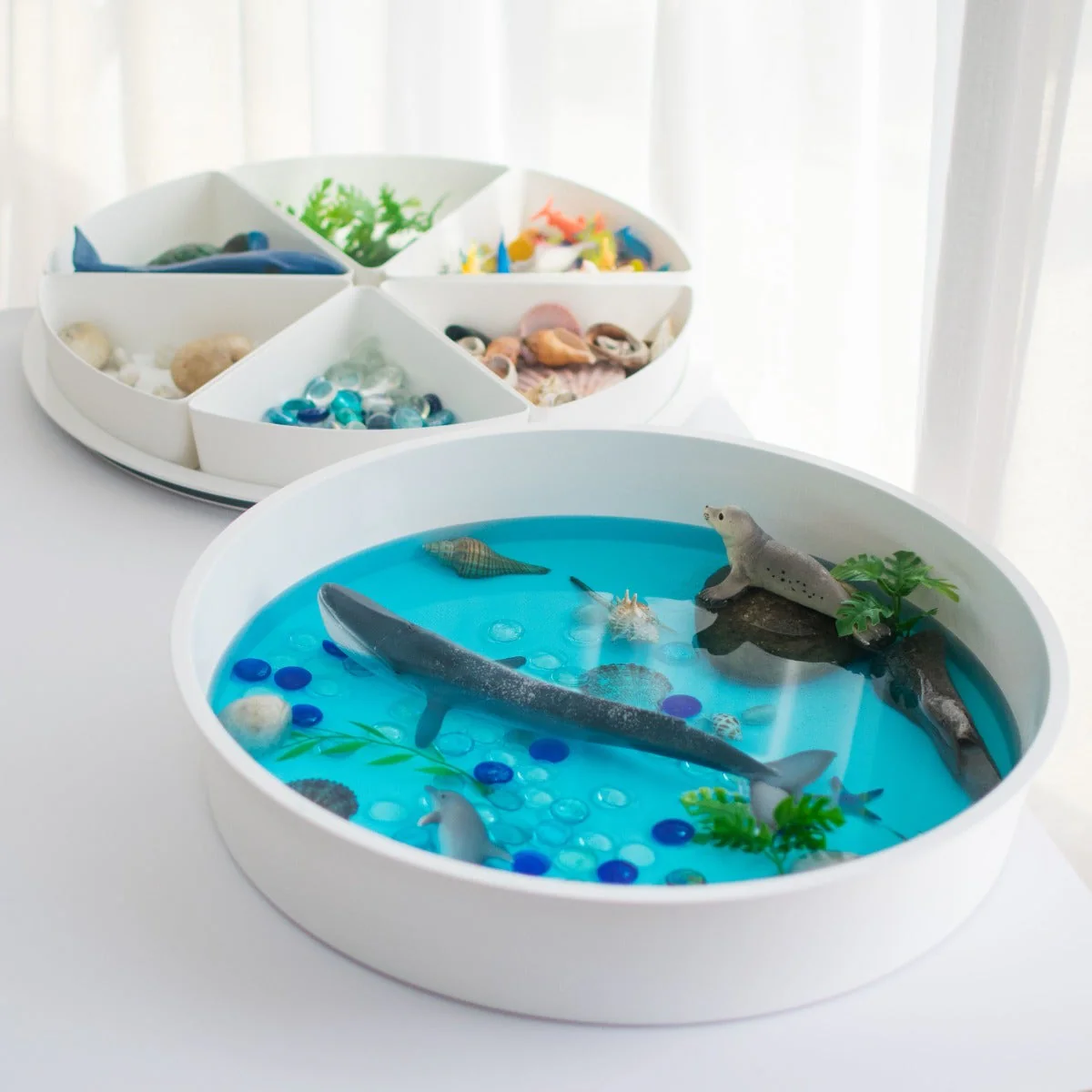 PlayTRAY with lid and removable compartments - Image 4