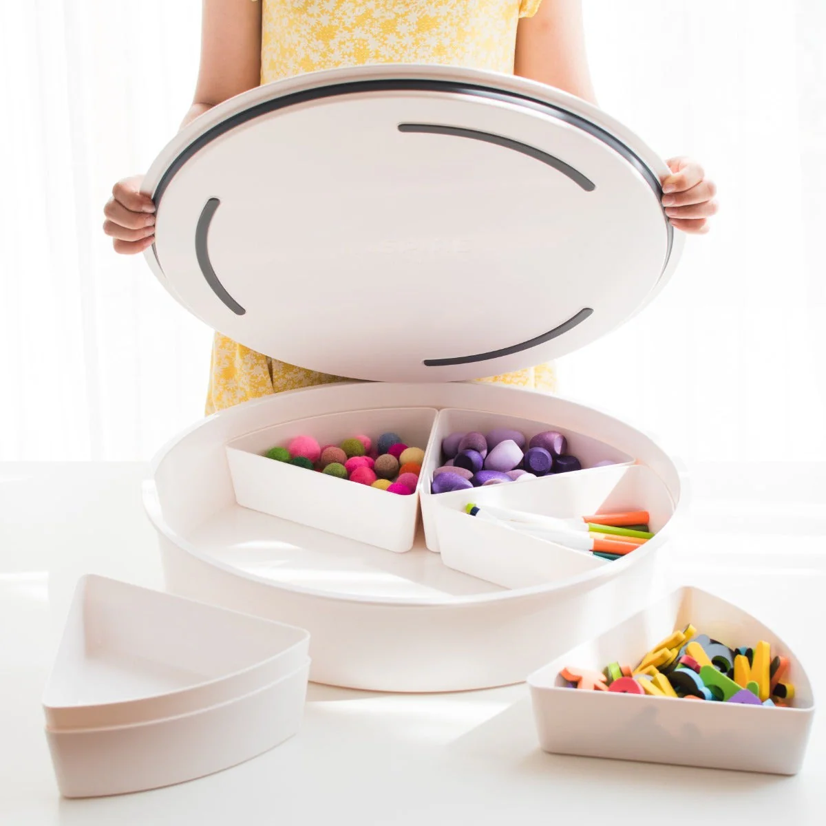 PlayTRAY with lid and removable compartments - Image 7