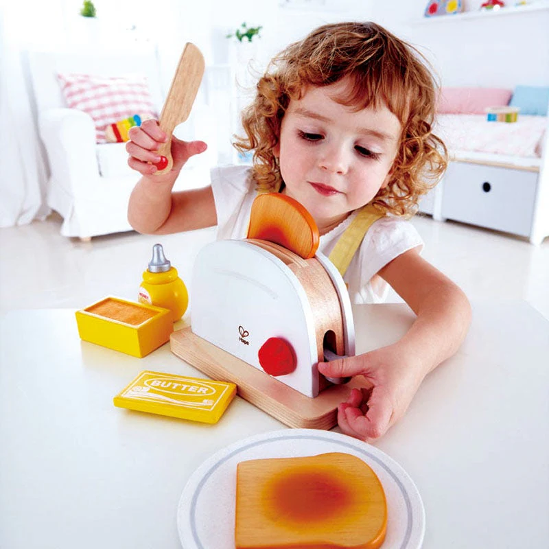 Pop-up Toaster Set by Hape - Image 2