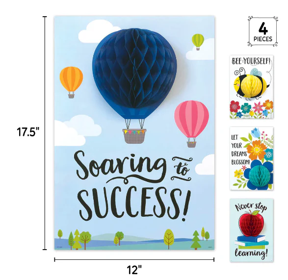 Positive Mindset Inspire U 4-Poster Pack - Image 2