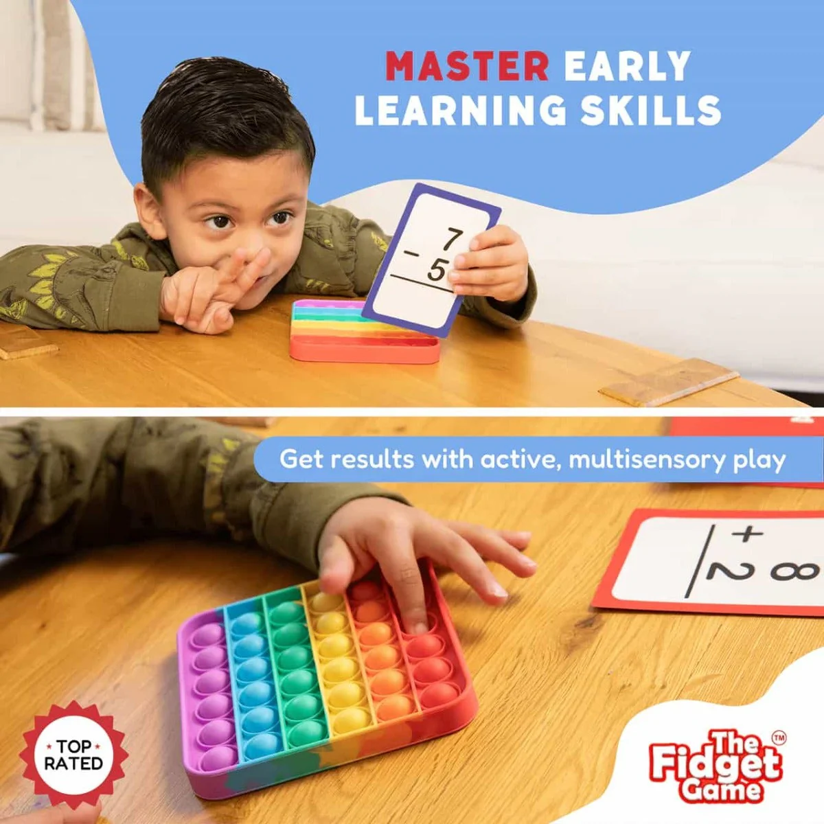 Pre-K & Kindergarten Addition & Subtraction Card Pack - Image 6