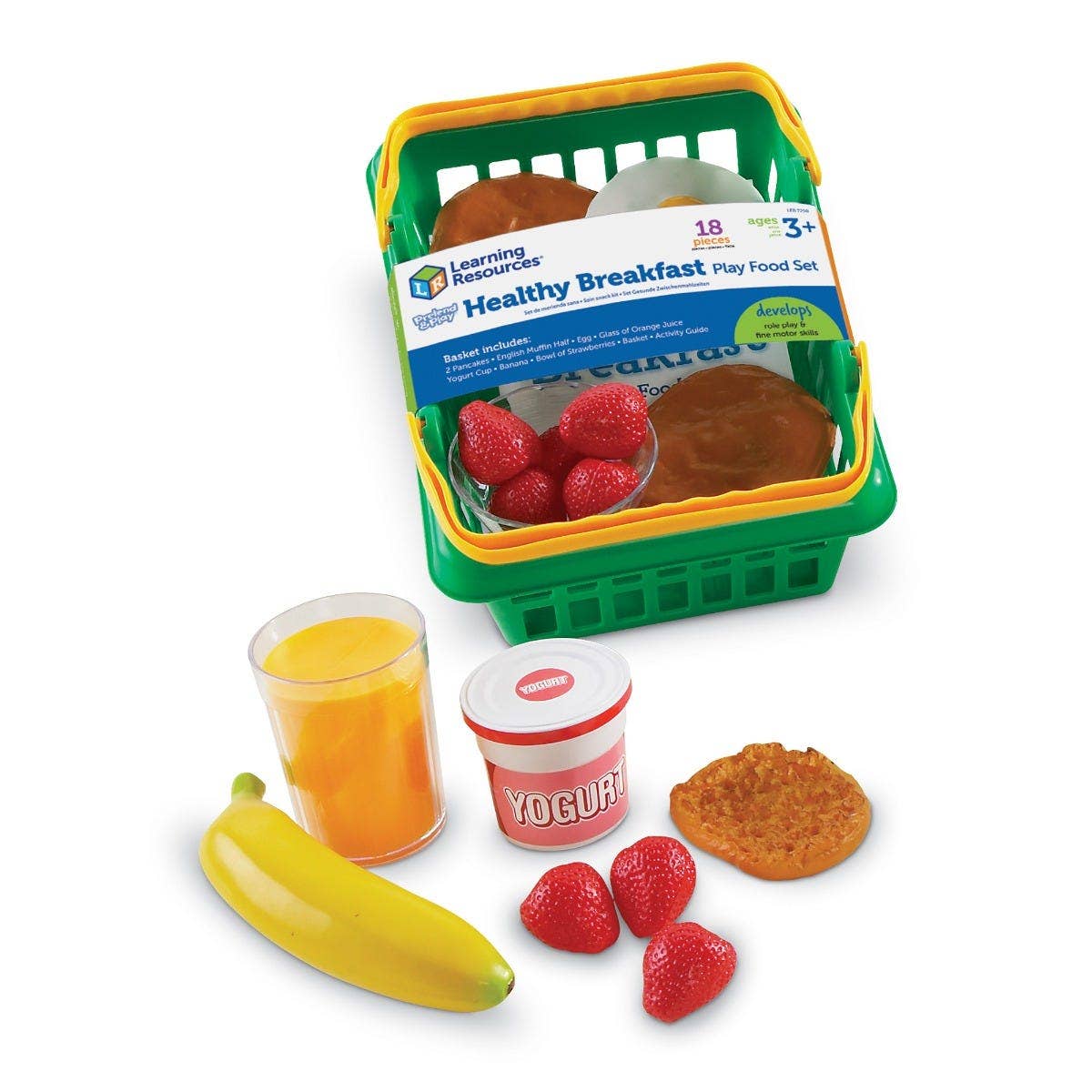Pretend & Play Healthy Food Basket