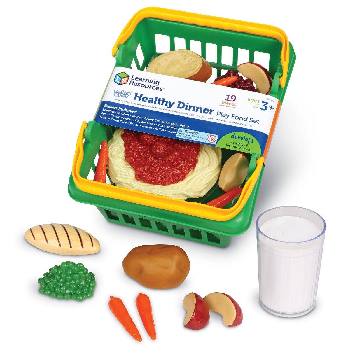 Pretend & Play Healthy Food Basket - Image 11
