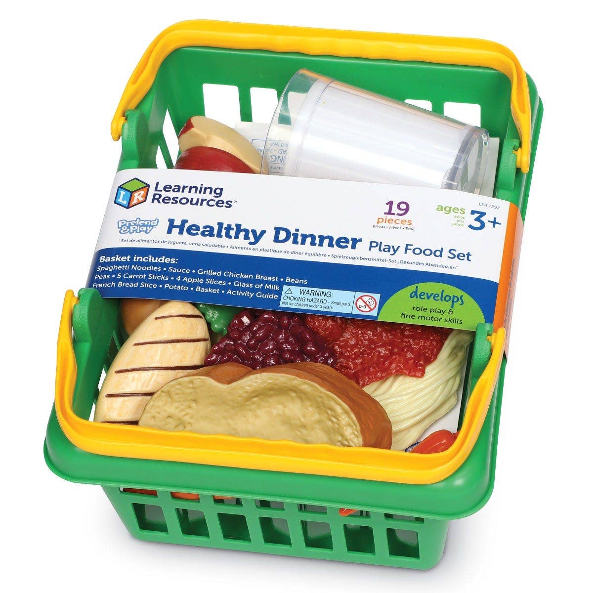 Pretend & Play Healthy Food Basket - Image 9