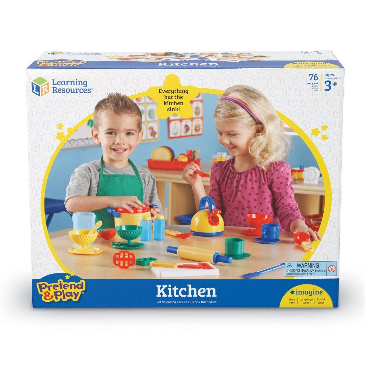 Pretend & Play Kitchen Set - Image 5