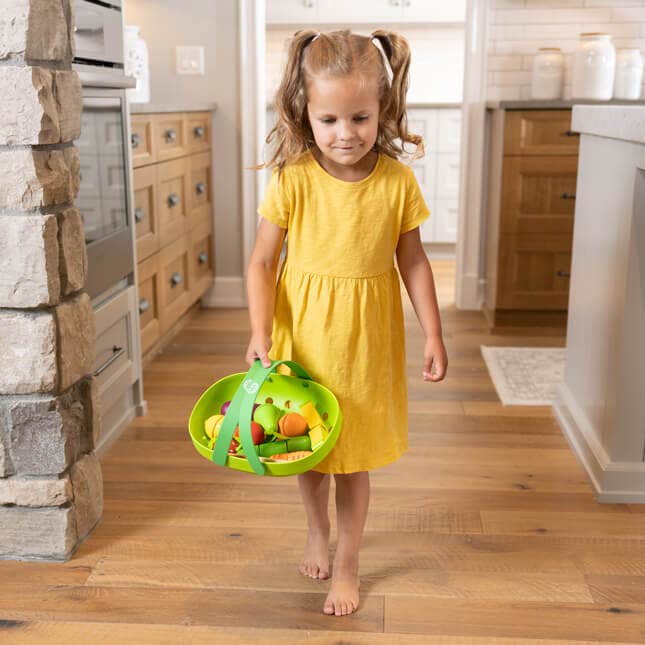 Pretendables Fruit and Veggie Basket by Fat Brain Toys - Image 4