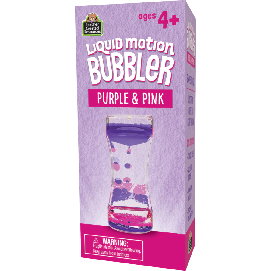 Purple and Pink Liquid Motion Bubbler - Image 3