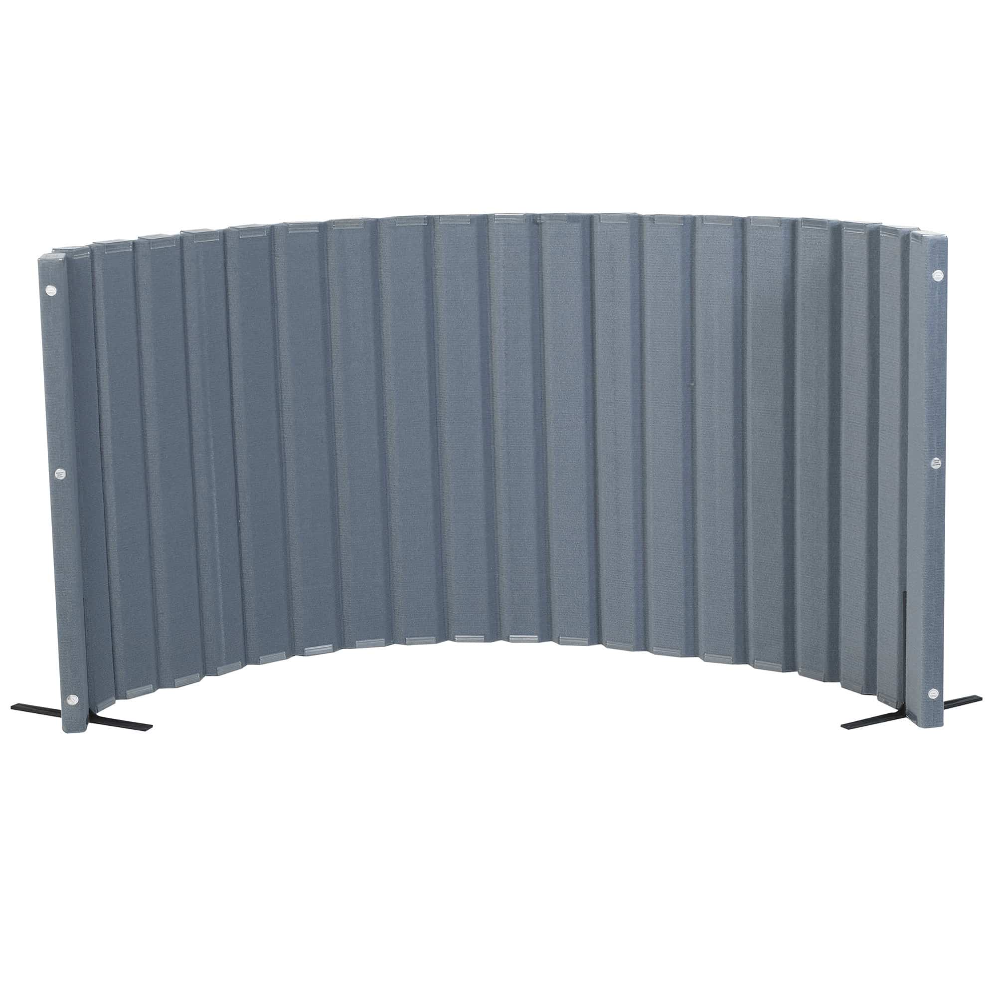 Quiet Divider with Sound Sponge 48in x 10ft Wall Slate Blue