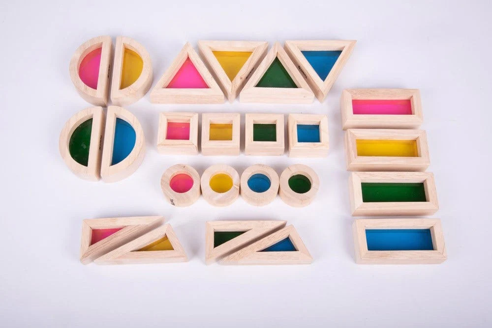 Rainbow Blocks set of 24 - Image 7