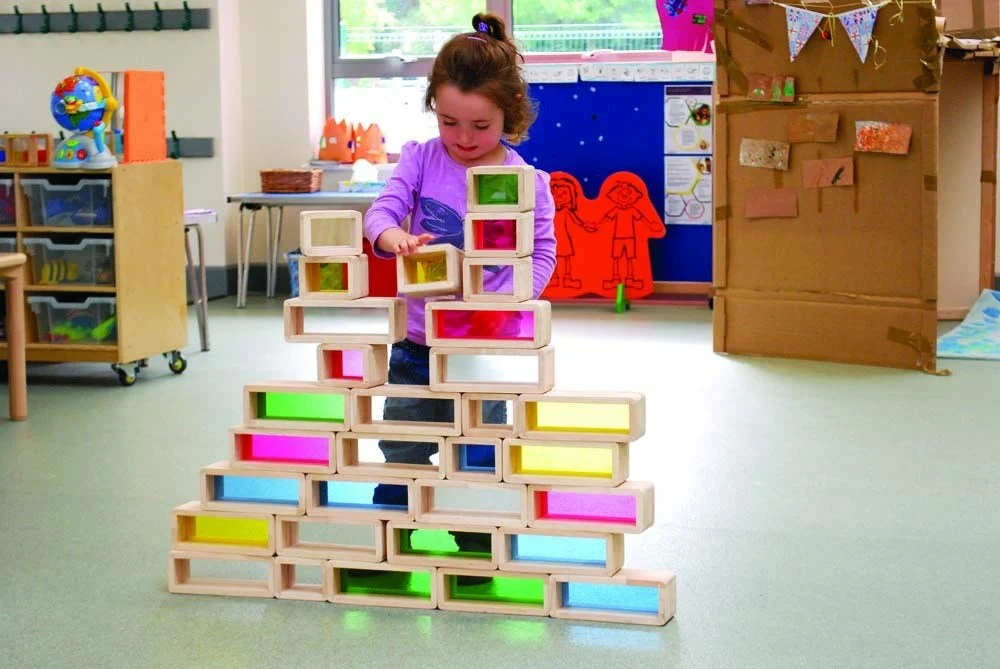 Rainbow Bricks Set of 36 - Image 5