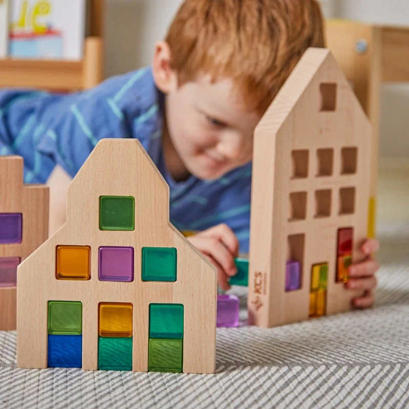 Rainbow Gem Buildings Set of 36 - Image 2