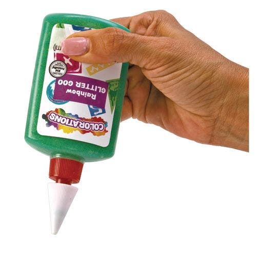 Rainbow Glitter Glue 4oz Set of 6 - Image 4