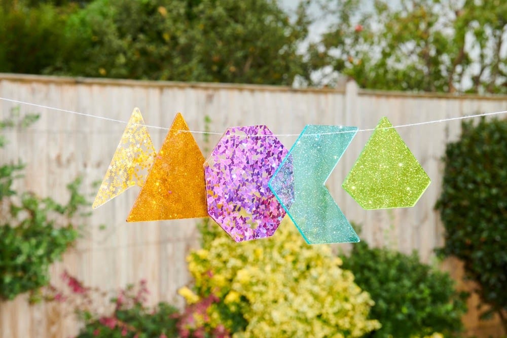 Rainbow Glitter Shapes - Image 2