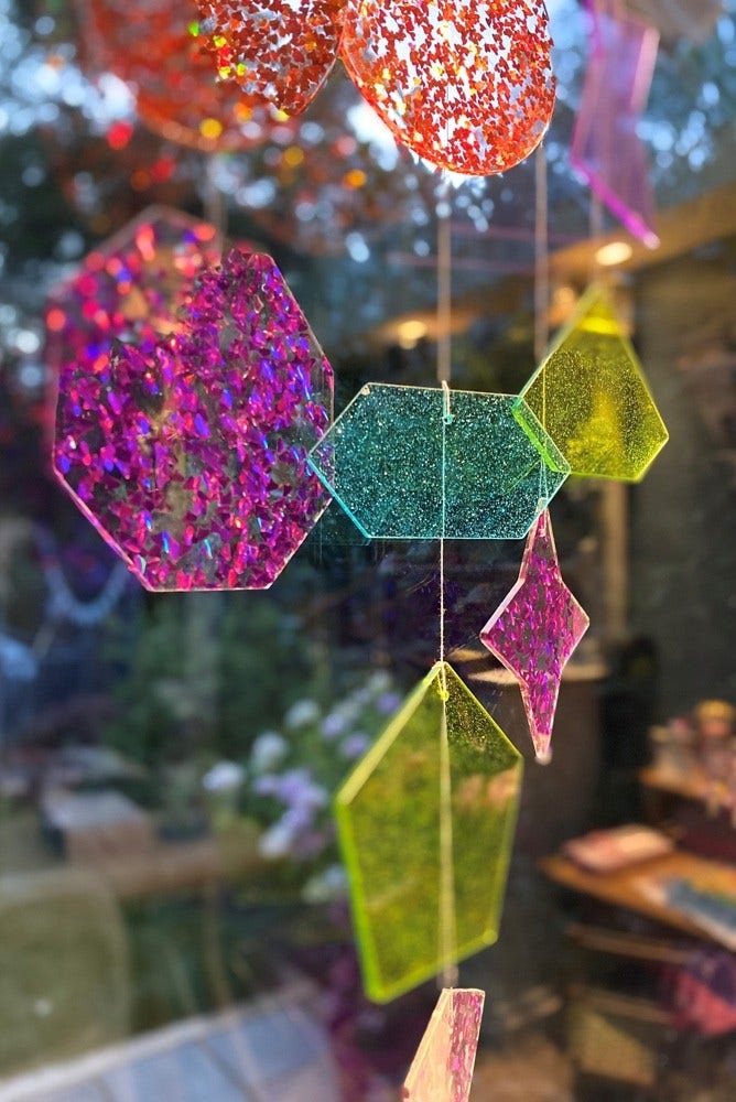 Rainbow Glitter Shapes - Image 5