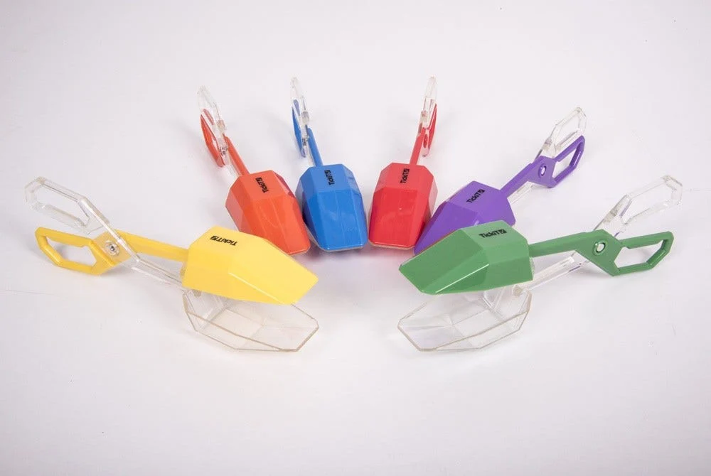 Rainbow Tongs Set of 6