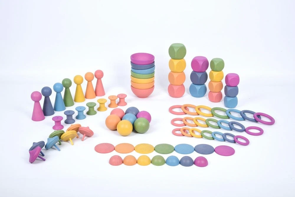 Rainbow Wooden Super Set 84pc