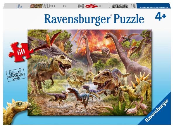 Ravensburger Dinosaur Dash 60 pc Puzzle