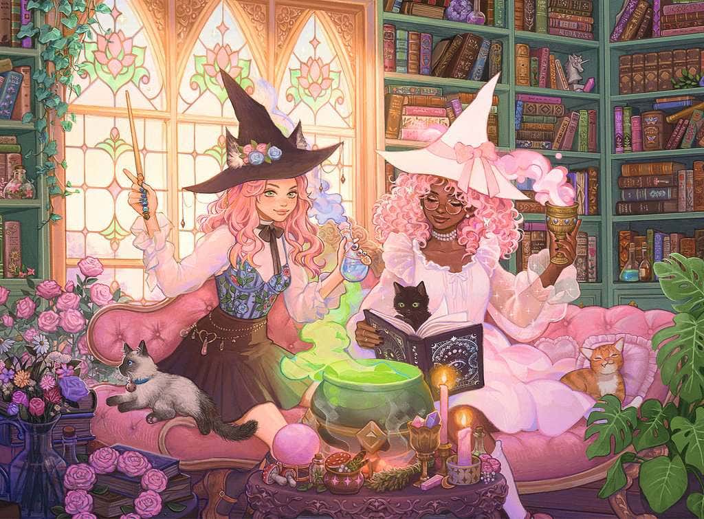 Ravensburger Enchanting Library 200 piece Puzzle - Image 2