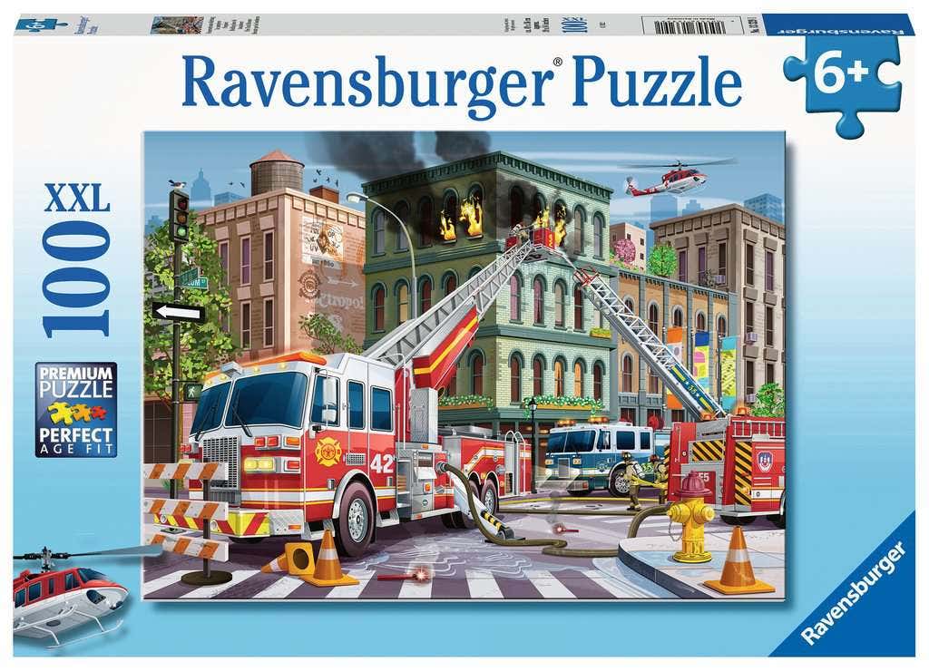 Ravensburger Fire Truck Rescue 100 piece Puzzle - Image 2