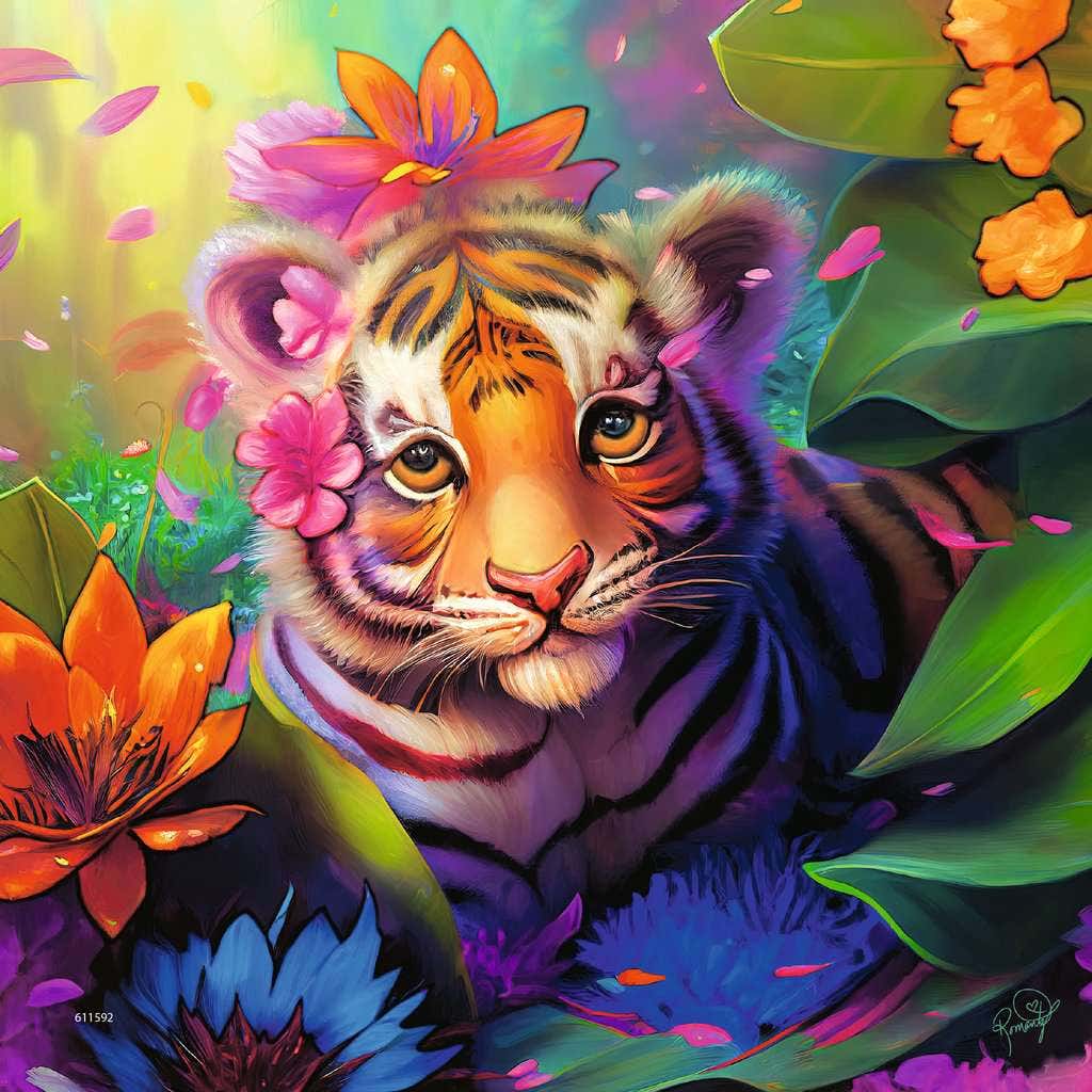 Ravensburger Jungle Babies 3x49 piece Puzzle - Image 3