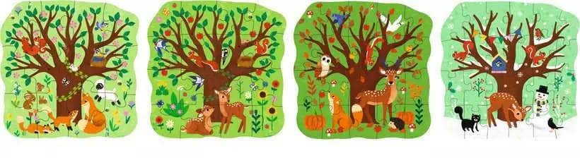 Ravensburger Puzzle Up Four Seasons 12/16/20/24 piece - Image 3