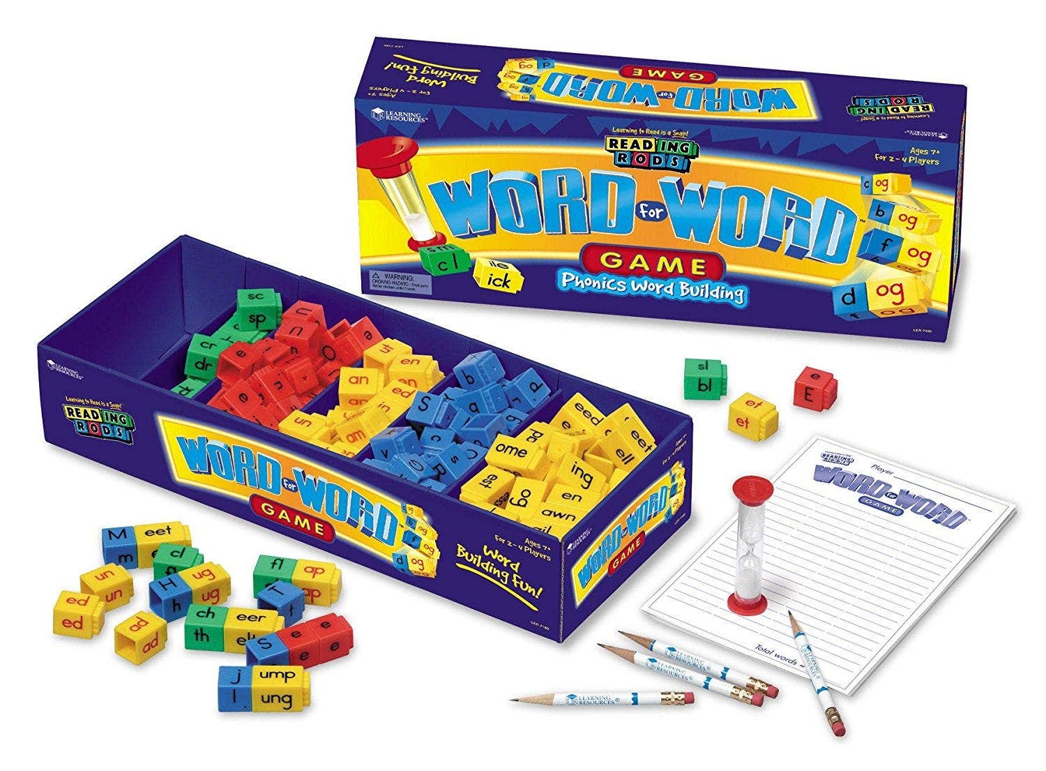 Reading Rods Word For Word Phonics Game - Image 3