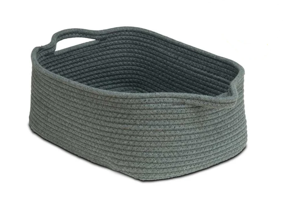 Rectangle Rope Basket Set of 6 - Image 2