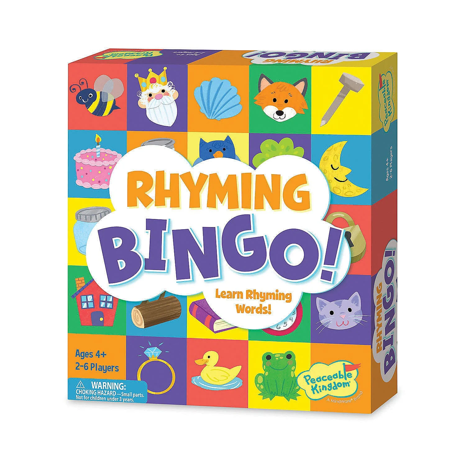 Rhyming Bingo Board Game by Peaceable Kingdom