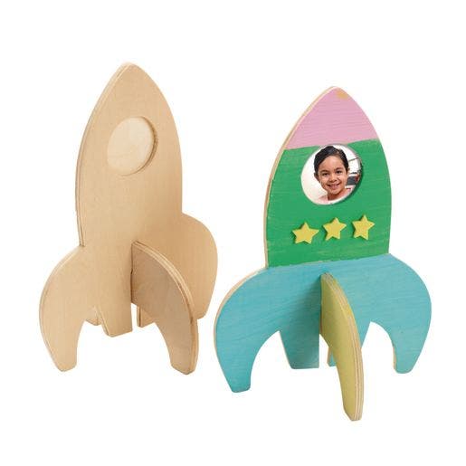 Rocket Ship Photo Frames Set of 12 - Image 2