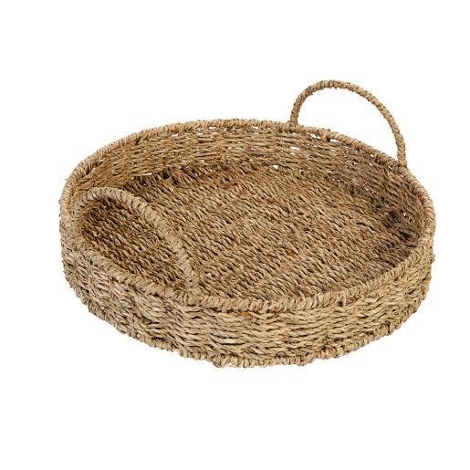 Round Woven Nesting Trays Set of 3 - Image 3