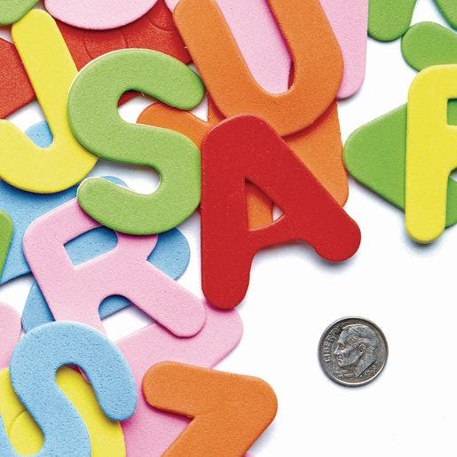 Self Adhesive Foam Uppercase Letters 150 Pcs - Image 4