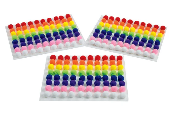 Self Adhesive Pom-Poms 240 pcs - Image 4
