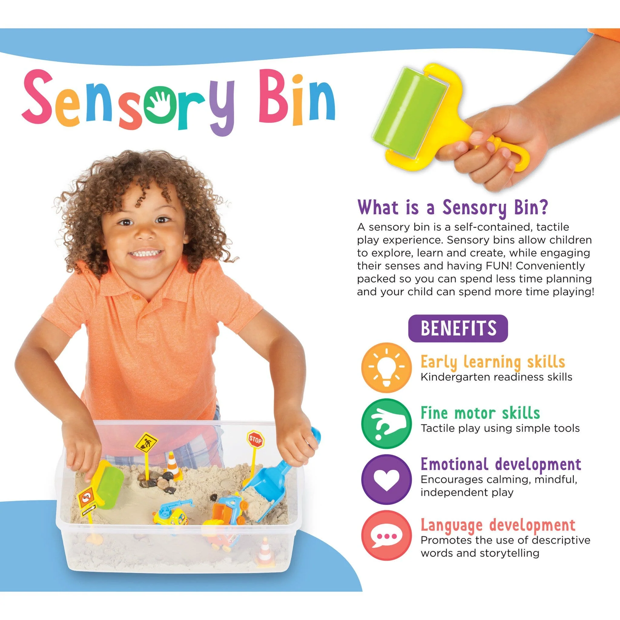 Sensory Bin Construction Zone - Image 6