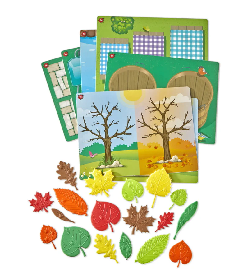 Sensory Leaves Math Activity Set - Image 3