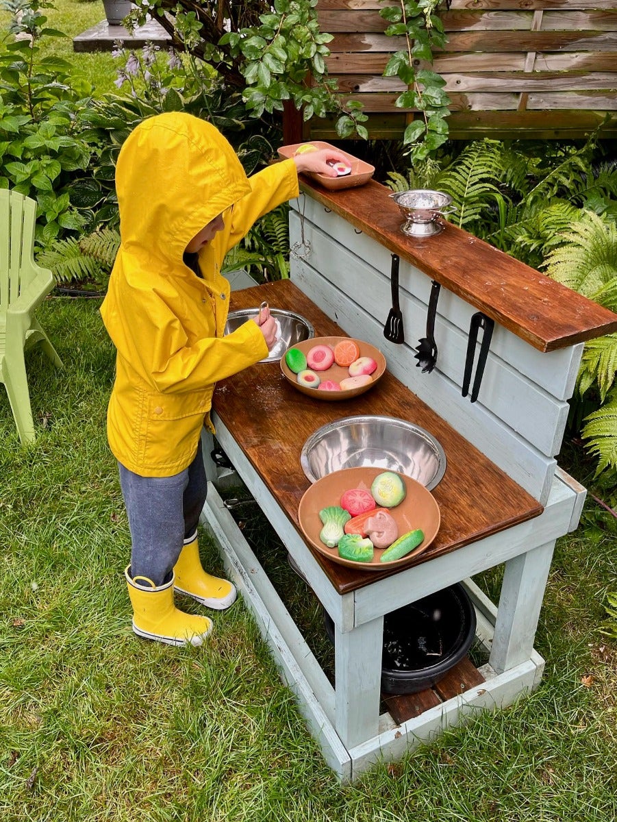 Sensory Play Stones Vegetables - Image 2
